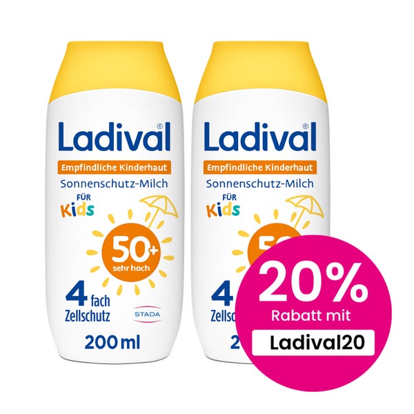Ladival empf. Kinderhaut 50+ Doppelpack 2X200 ml