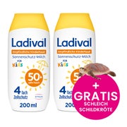 Produktabbildung: Ladival empf. Kinderhaut 50+ Doppelpack 2X200 ml