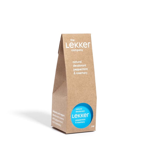 The Lekker Company Natural Deodorant Pfefferminze und Rosmarin 1 St
