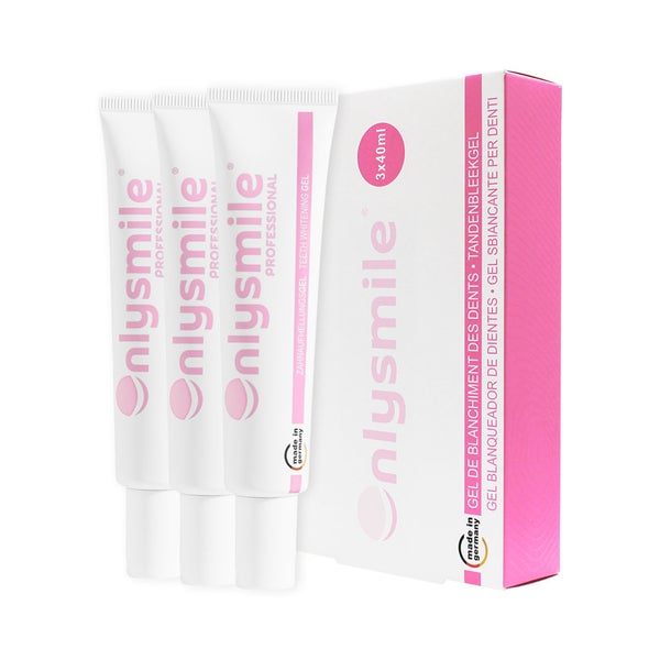 OnlySmile® Zahnaufhellung Bleaching Gel 3X40 ml