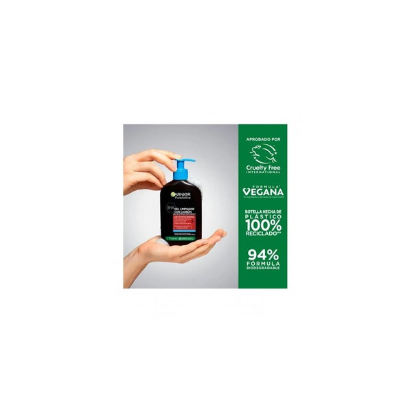 Garnier Pure Active Gel Limpiador Con Carbón 250ml 0,25 l