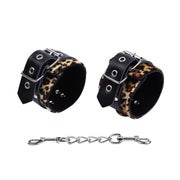 Virna - Leopard Real Leather Wrist restraint 1 St