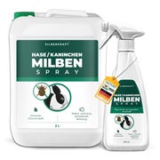 Silberkraft Milbenspray Hase/Kaninchen 2 Liter + 500 ml 2500 ml