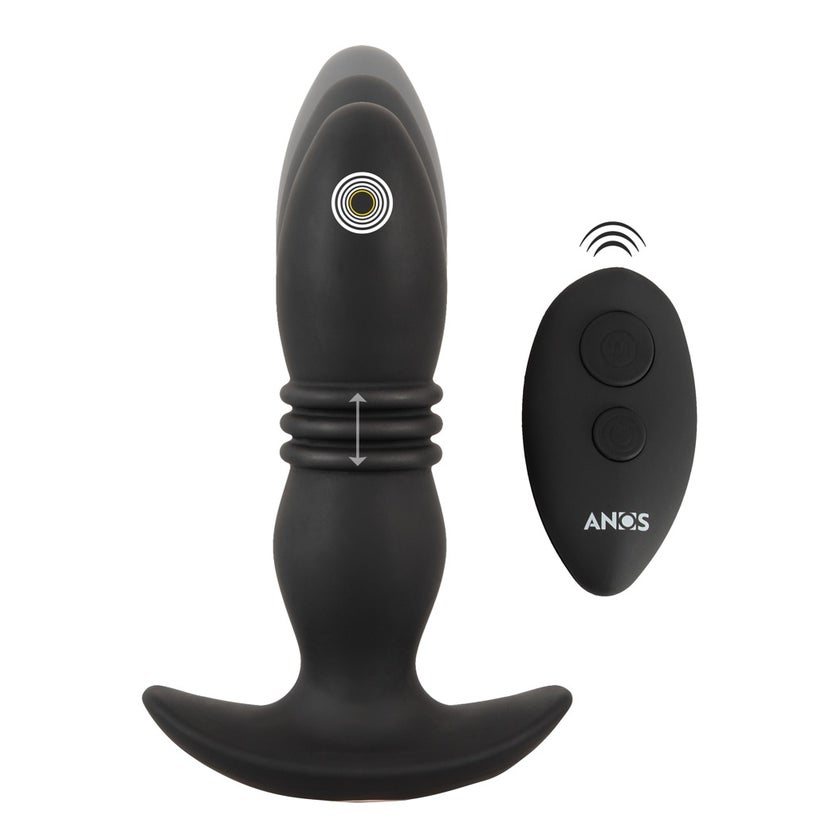 ANOS - Analplug mit Stofunktion fr tiefe Stimulation online kaufen |  DocMorris