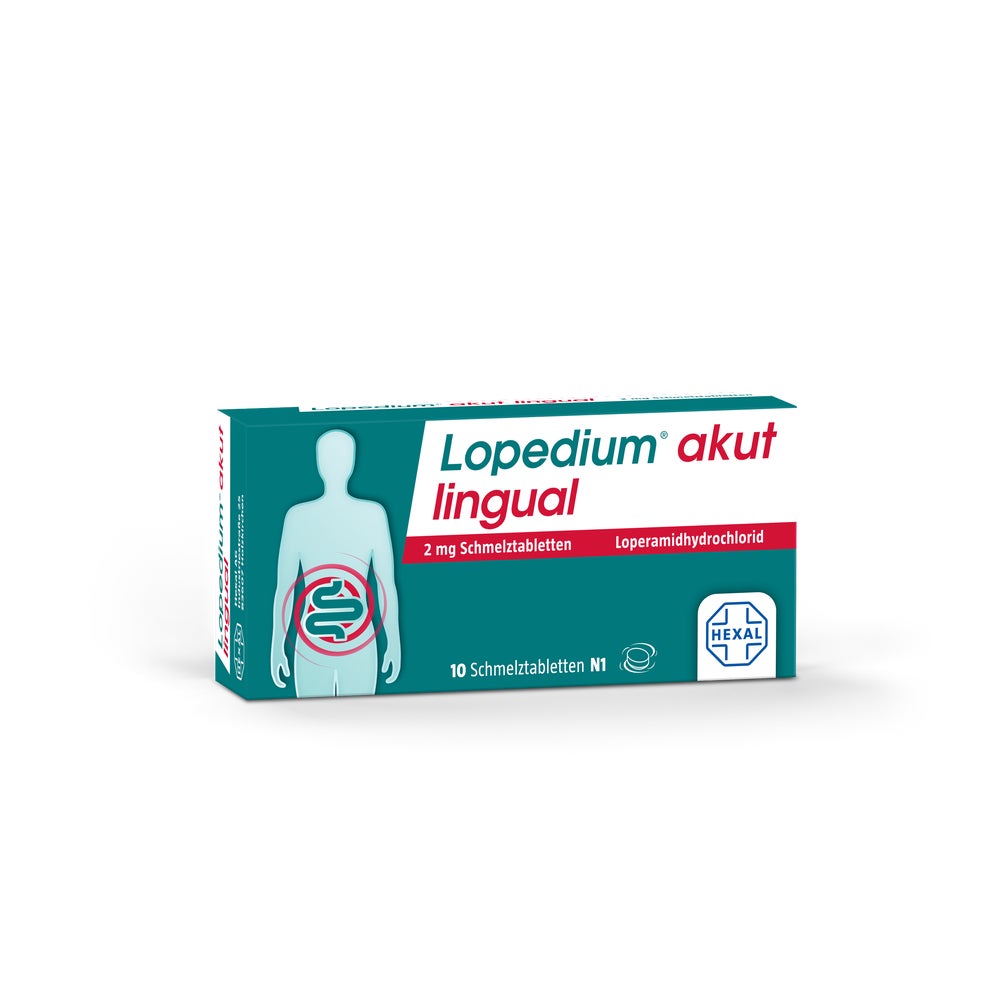 Lopedium® akut lingual 10 St
