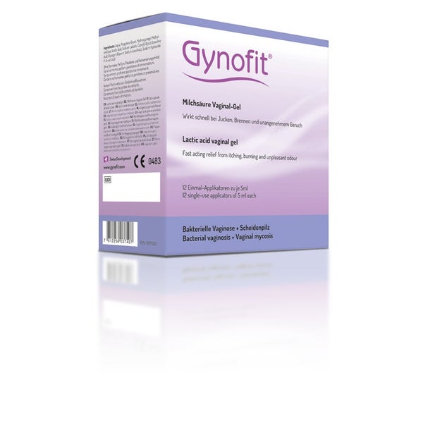 Gynofit Milchsäure Vaginalgel 12X5 ml