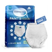 Harmony Care ® MAXI saugstarke Windelhosen für Erwachsene – diskrete Inkontinenz Pants für Frauen und Männer - Windel für Erwachsene, Gr. M, 8 St