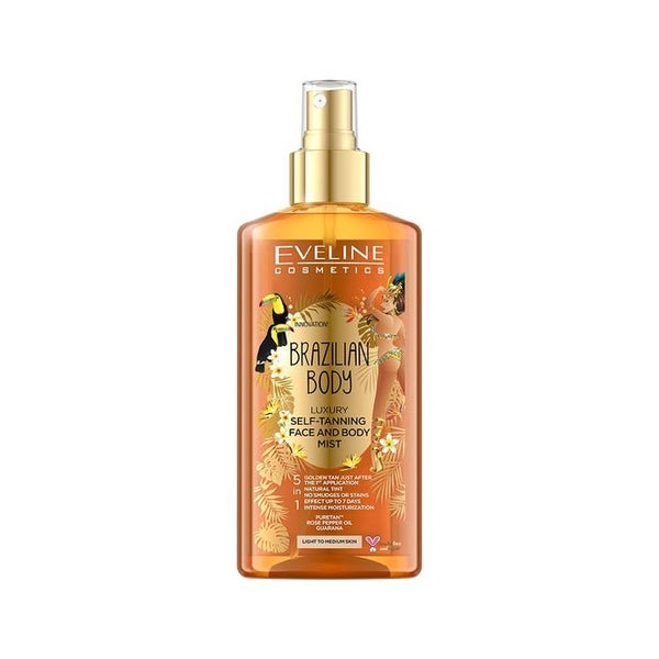 EVELINE COSMETICS Brazilian Body Luxuriöses Selbstbräunungsspray 150 ml