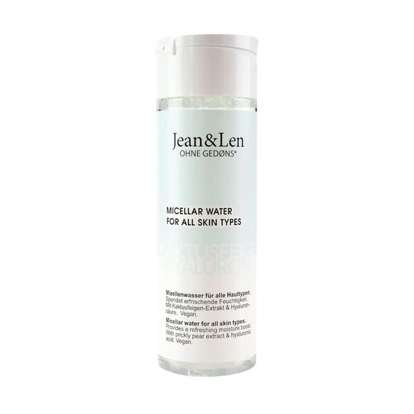 Jean & Len Feuchtigkeitsspendendes Mizellenwasser Kaktusfeige & Hyaluron 200 ml