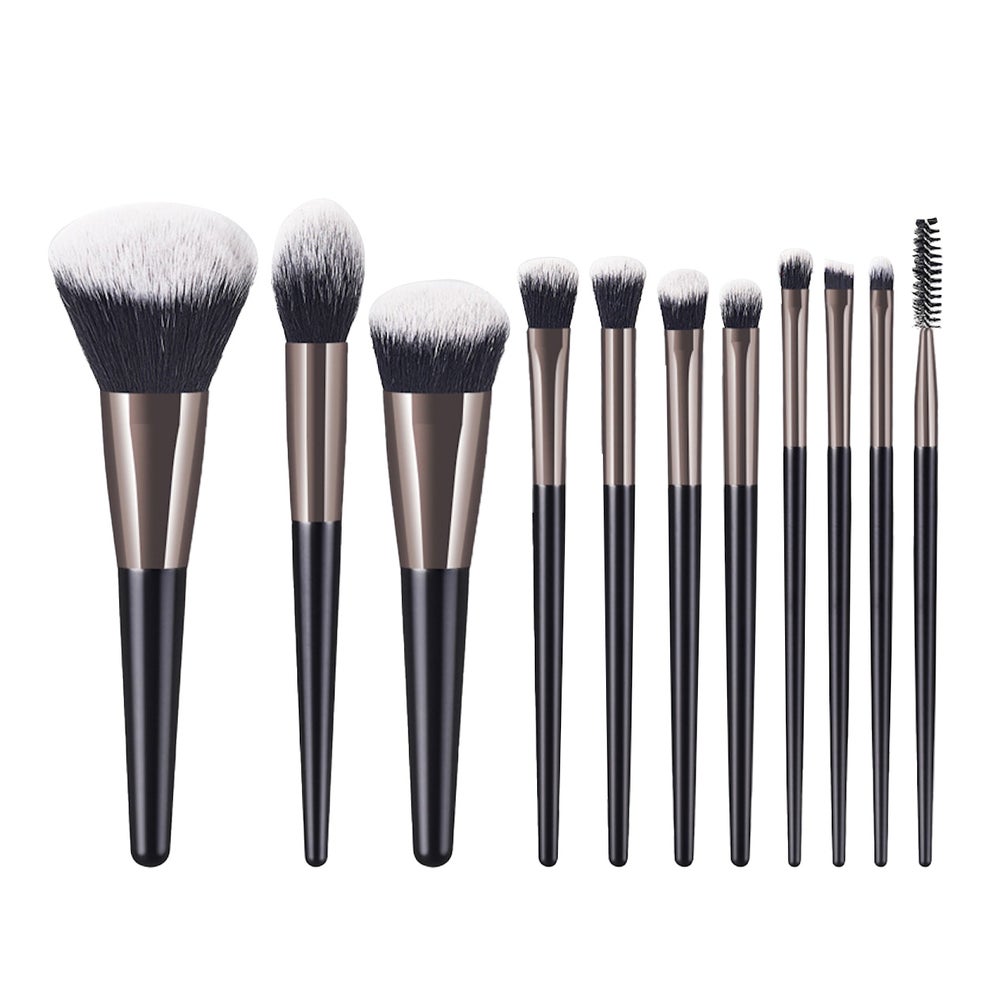 Technique PRO Panther Makeup Pinselset – Schwarz 1 St
