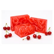 Nesbel Seife Winterkirsche – süß & fruchtig | Glycerin & Ziegenmilch 100 g