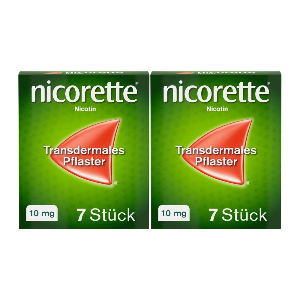 nicorette® TX Pflaster 10 mg Doppelpack 2X7 St