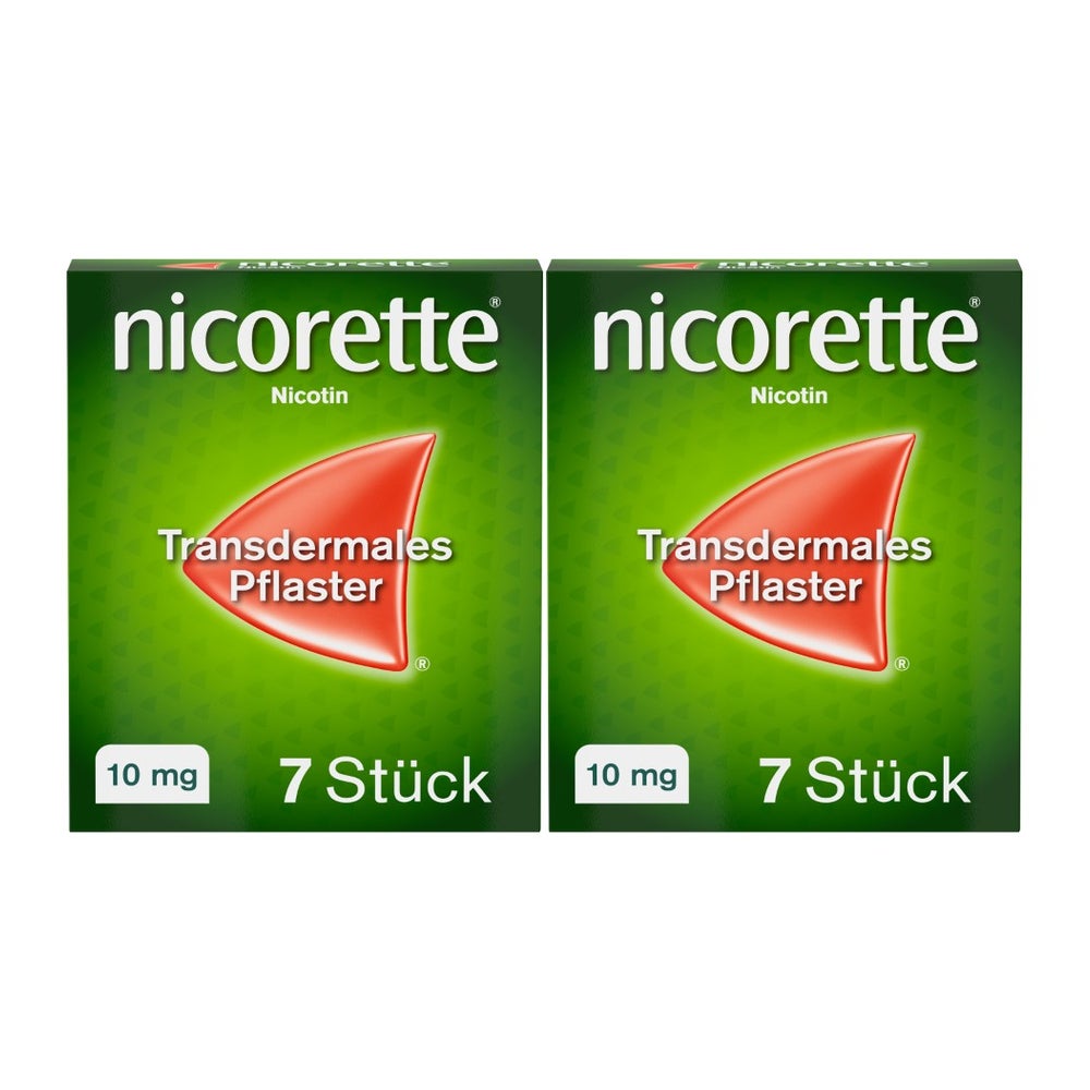 nicorette TX-Pflaster 10mg 2X7 St