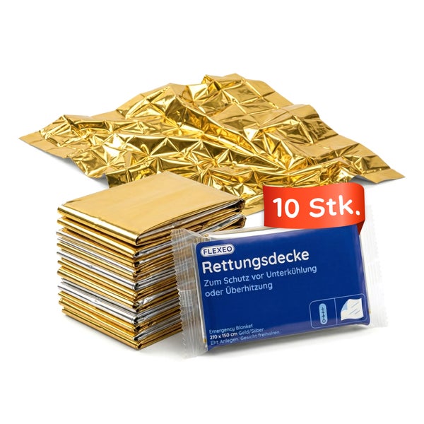FLEXEO Rettungsdecke 10 St