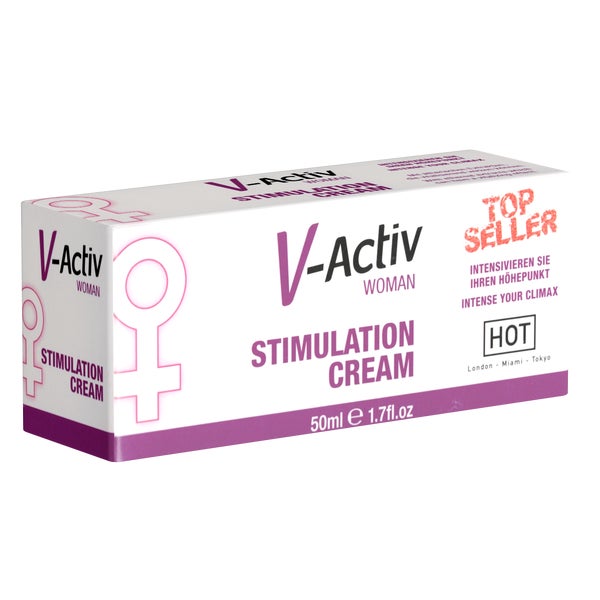 «V-Activ Woman» Creme 50 ml, klitorale Stimulation, Öl-basis (0.05 l) 50 ml