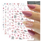 Nagelsticker selbstklebend 9 Blatt Blumen Frühling Sommer Na 1 St