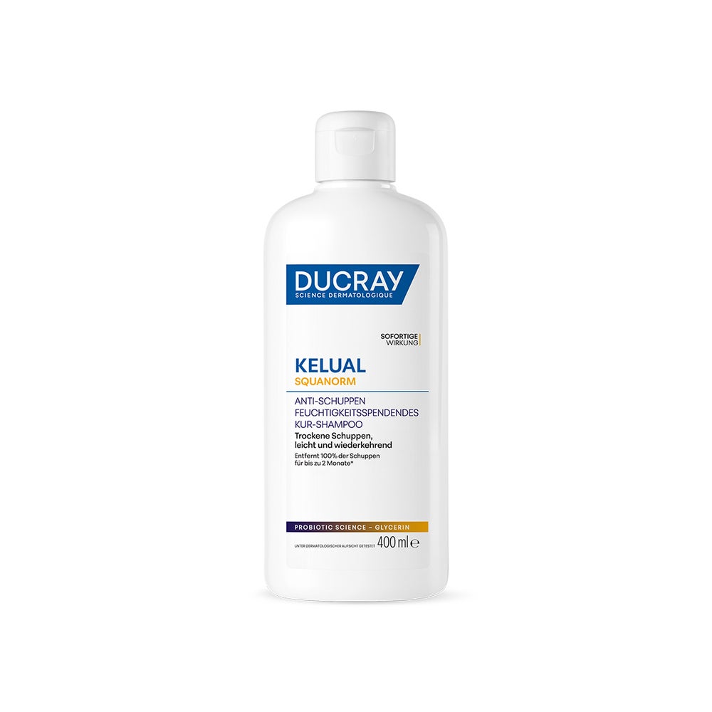 KELUAL SQUANORM Anti-Schuppen Shampoo Trockene Schuppen 400 ml