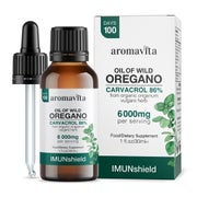 Imunshield Flüssiges Oregano Öl – Hochkonzentrierte Tropfen aus Griechenland (86–90% Carvacrol) – Premium Qualität – Für Immunsystem & Verdauung. 30 ml