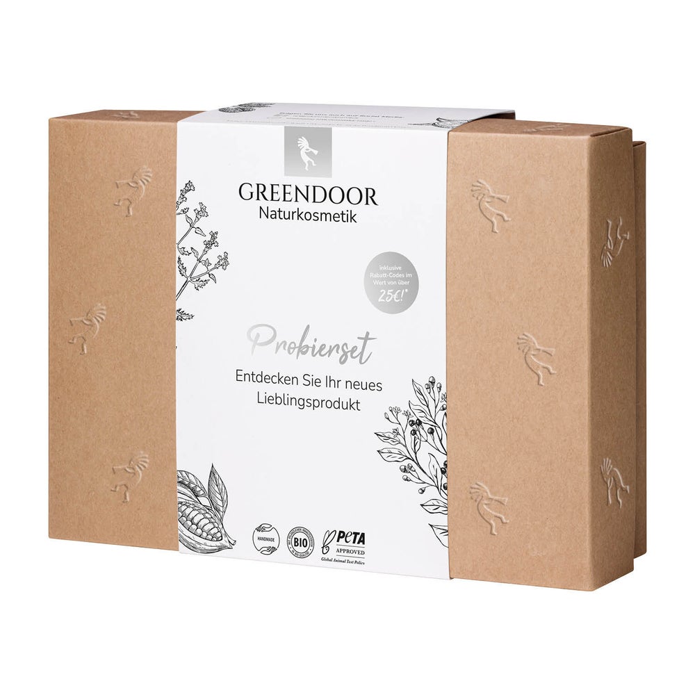 GREENDOOR Naturkosmetik Probierset 1300 g