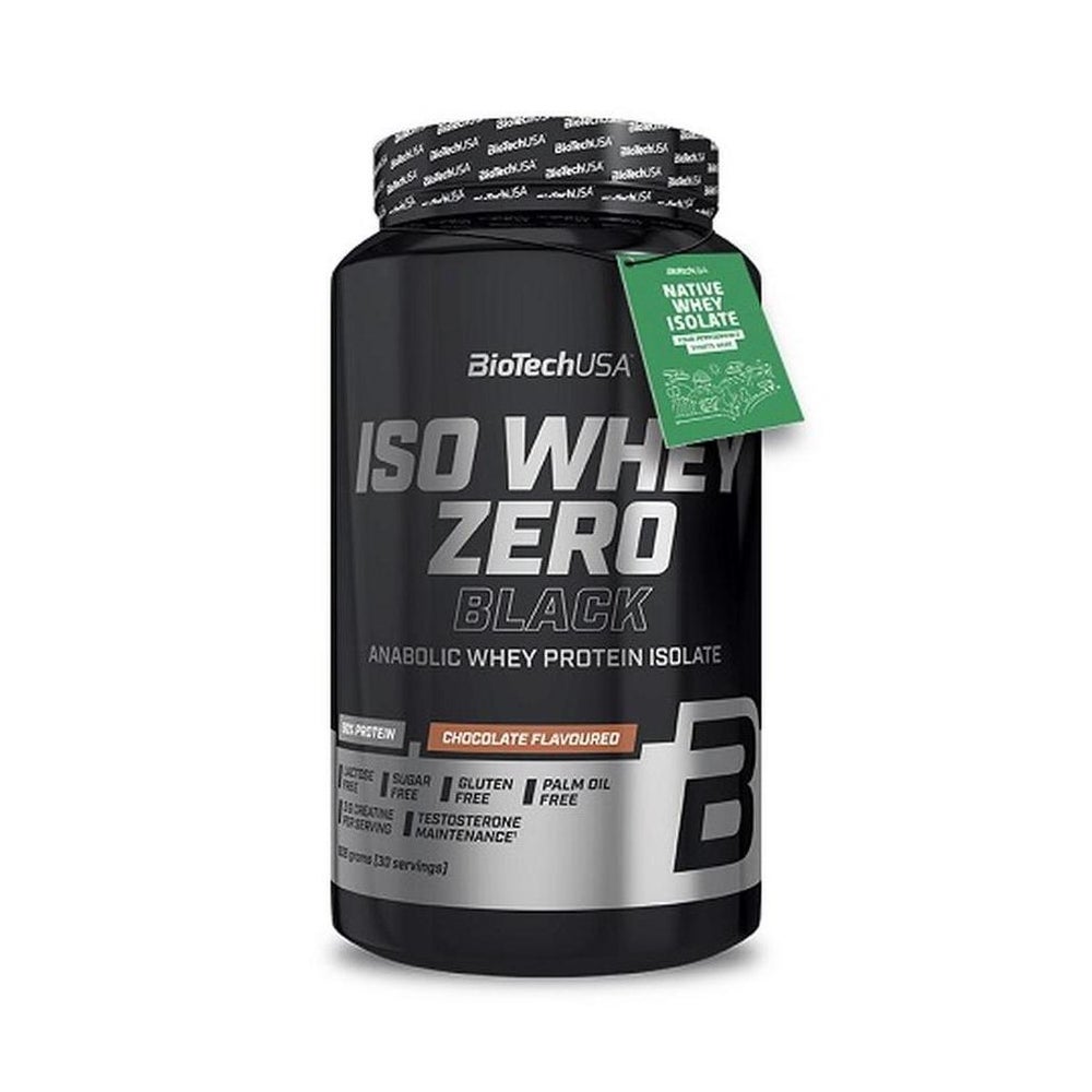 BioTechUSA Iso Whey Zero Black Strawberry 908 g