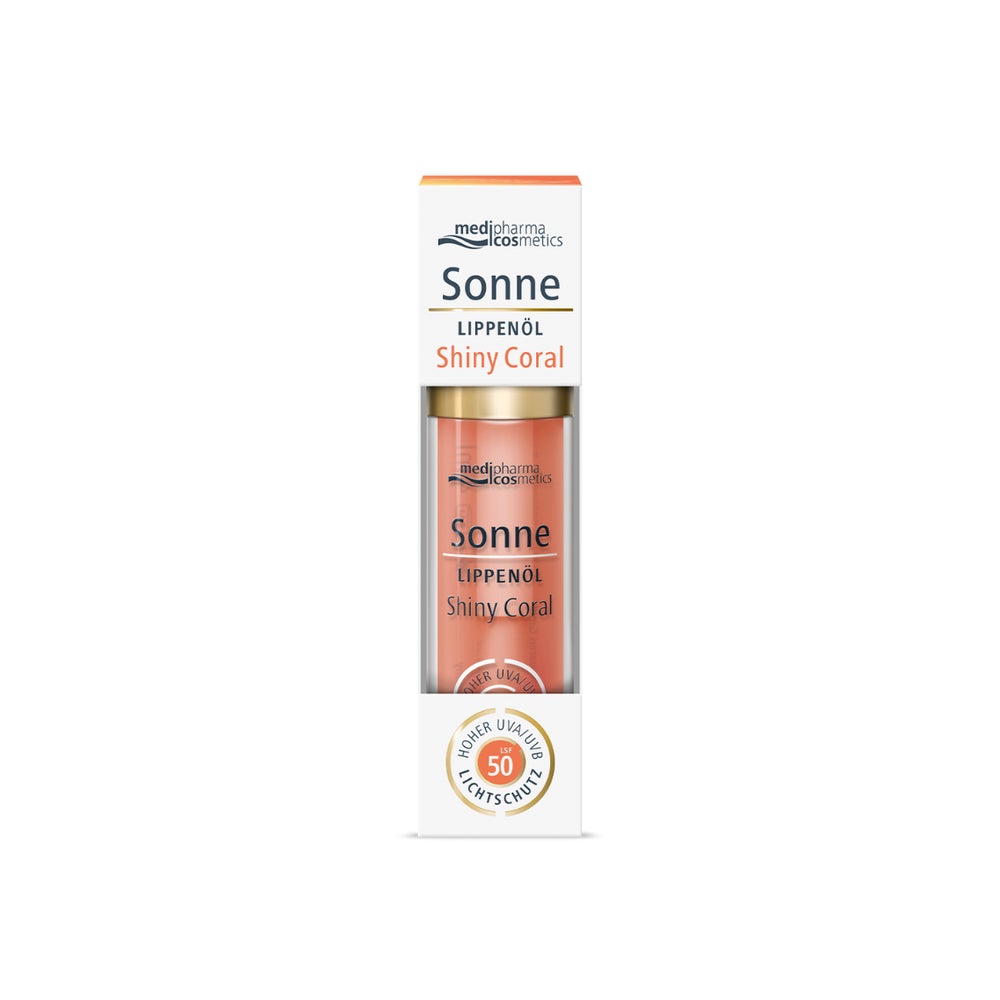 Sonne Lippenöl Shiny Coral Lsf 50 4 ml