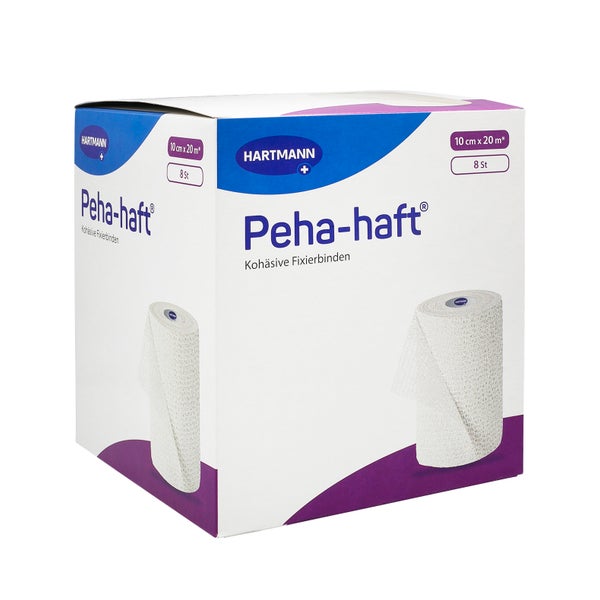 Peha-haft Fixierbinde Latexfrei 10 cmx20 8 St