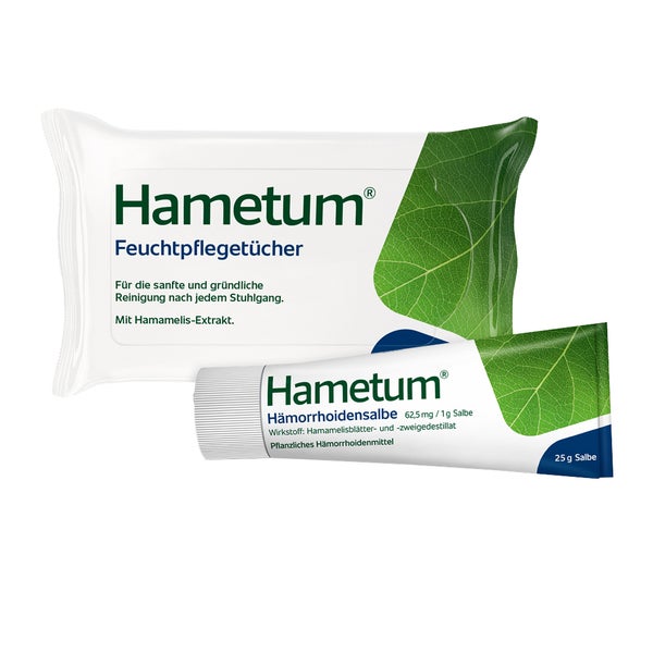 Hametum Salbe + Feuchttücher Set klein 1 Set