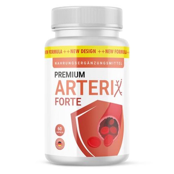 Premium Arterix Forte Kapseln | Konzentration | 90 Stück 60 St