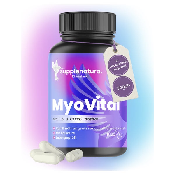 supplenatura® Myo-Inositol mit Folsäure - MyoVital® 180 St