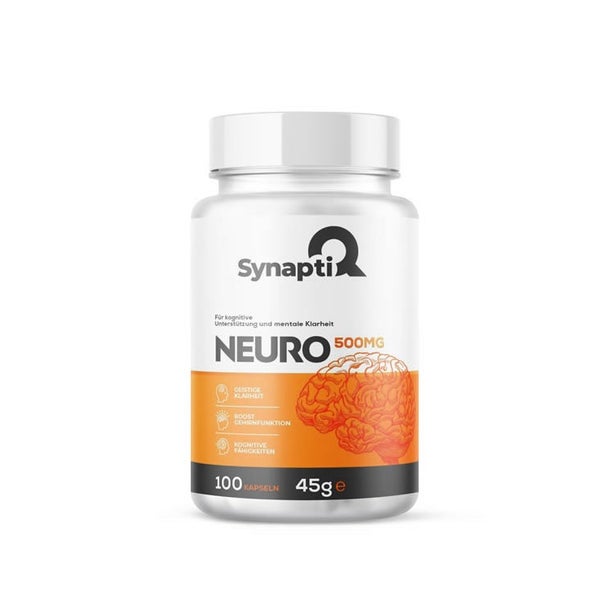 SynaptiQ® - Neuro – Für kognitive Unterstützung und mentale Klarheit 100 St