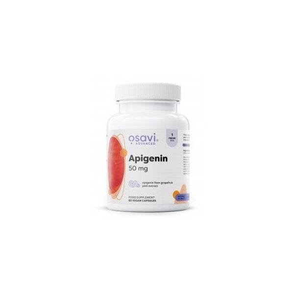 Apigenin 50 mg, 60 kapsułek wegańskich 60 St