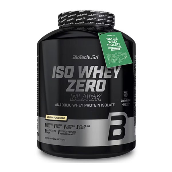 BioTech Iso Whey Zero Black Vanille
