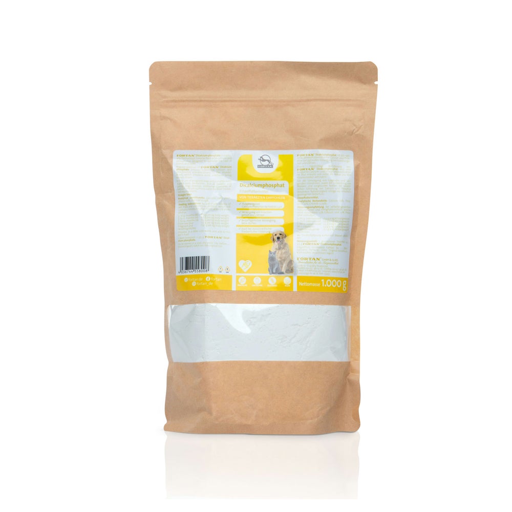 FORTAN Dicalciumphosphat Pulver 1000 g