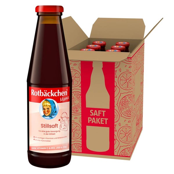Rotbäckchen Mama Stillsaft 6 x 450ml 2700 ml
