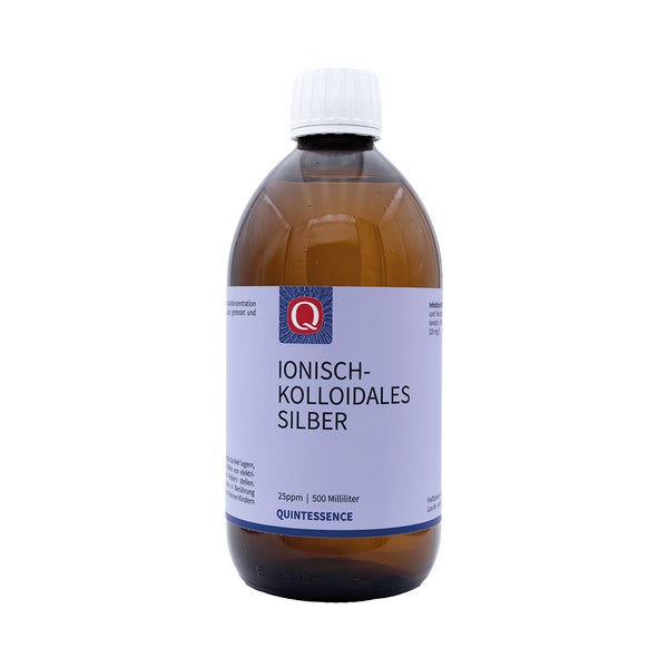 Quintessence Ionisch-kolloidales Silber - 25 ppm 500 ml