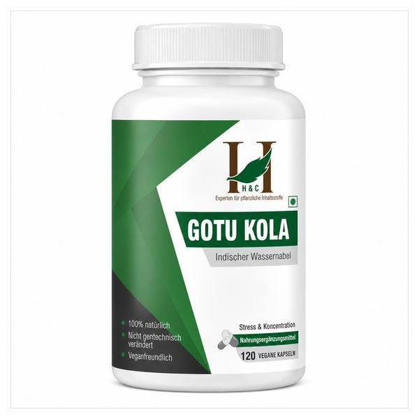 H&C Gotu Kola (Centella Asiatica) Kapseln 120 St