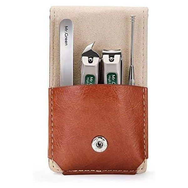 Maniküre-Set mit tragbarer Reisetasche Nagelknipser 4-teilig 1 St