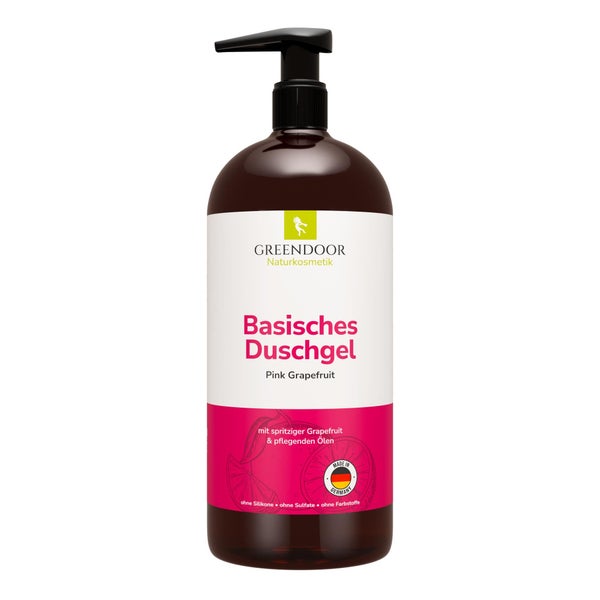 GREENDOOR Basisches Duschgel XL Pink Grapefruit 500 ml