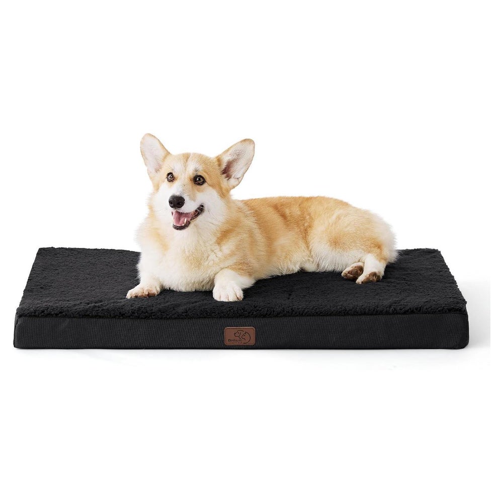 Hundebett orthopädisch mittelgroße L 89 x B 56 x H 8 cm Schw 1 St