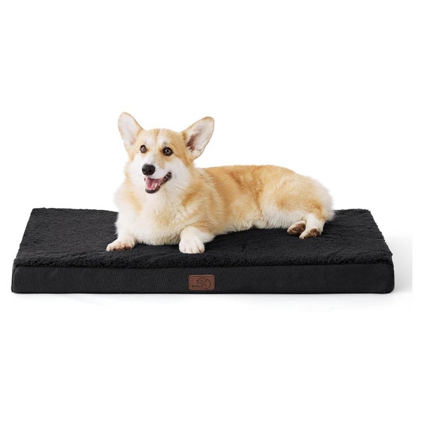 Hundebett orthopädisch mittelgroße L 89 x B 56 x H 8 cm Schw 1 St