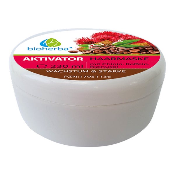 Haarmaske Aktivator Mit Chinin Koffein Rizinusöl 230 ml