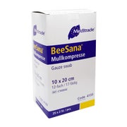 Meditrade BeeSana Mullkompresse steril, 12-fach, 10 x 20 cm, 25 x 2 Stk 25 P