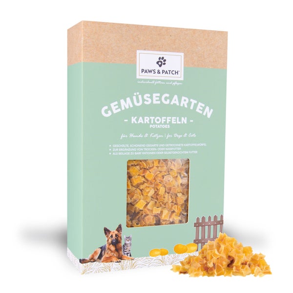 PAWS&PATCH KARTOFFELWÜRFEL für Hunde und Katzen 700 g
