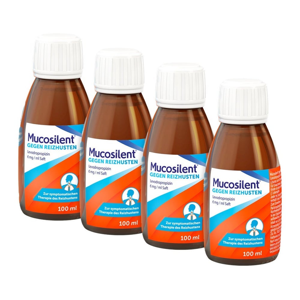 Mucosilent gegen Reizhusten 4X100 ml