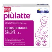Produktabbildung: Humana piùlatte, mit Bockshornklee, 14-Tage Packung (77g) 14X5,5 g