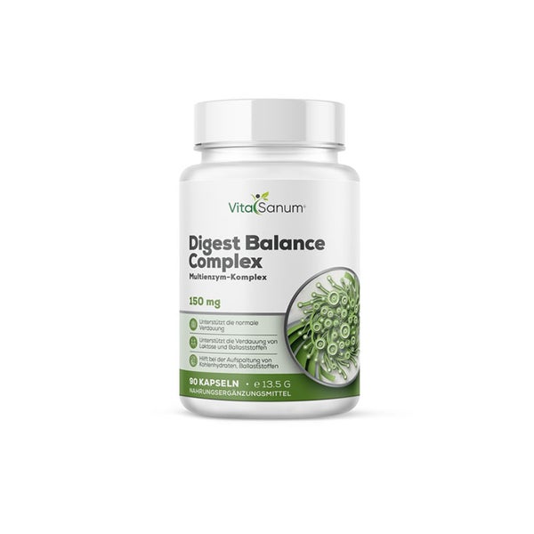 VitaSanum® Digest Balance Complex – Multienzym-Komplex 90 St