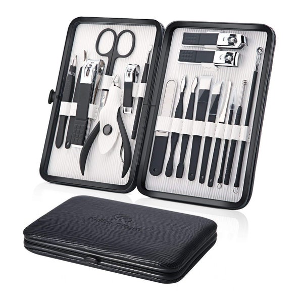Maniküre Pediküre Set 18-teilig Profi Nagelknipser Kit Edels 1 St