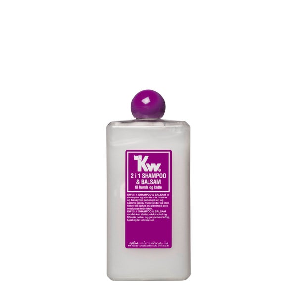 KW Wash & Dry - Shampoo mit Conditioner für Hunde und Katzen 500 ml