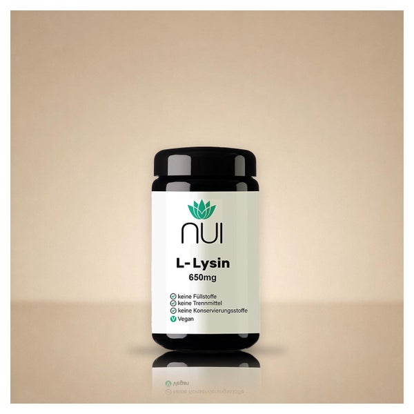 NUI L-Lysin 650 mg, 60 Kapseln 60 St
