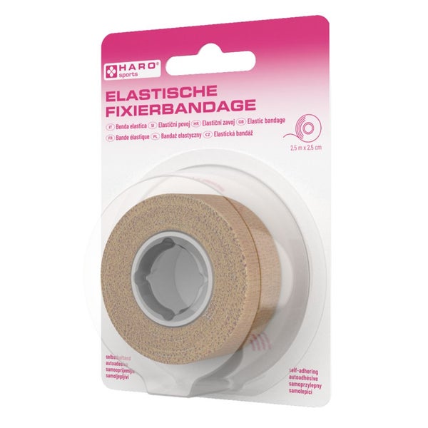 Haro Elastische Fixierbandage - schmal 2,5 m